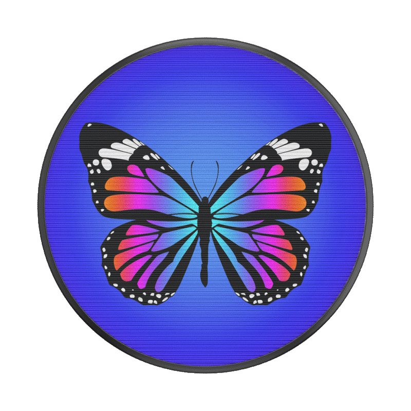 Lenticular Flutterfly — Adhesive PopGrip image number 0