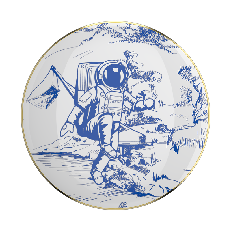Ceramic Astro Toile — Adhesive PopGrip image number 0