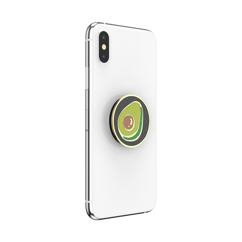 Enamel Guac My World Black — Adhesive PopGrip image number 5