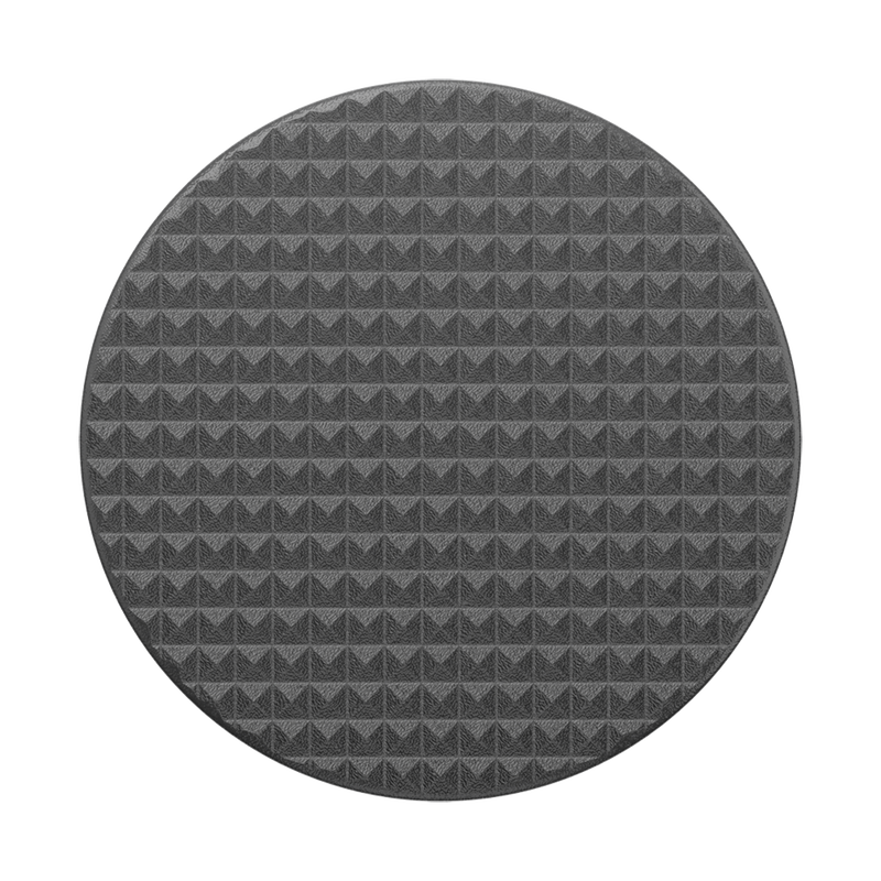 Knurled Texture Black — Adhesive PopGrip image number 1