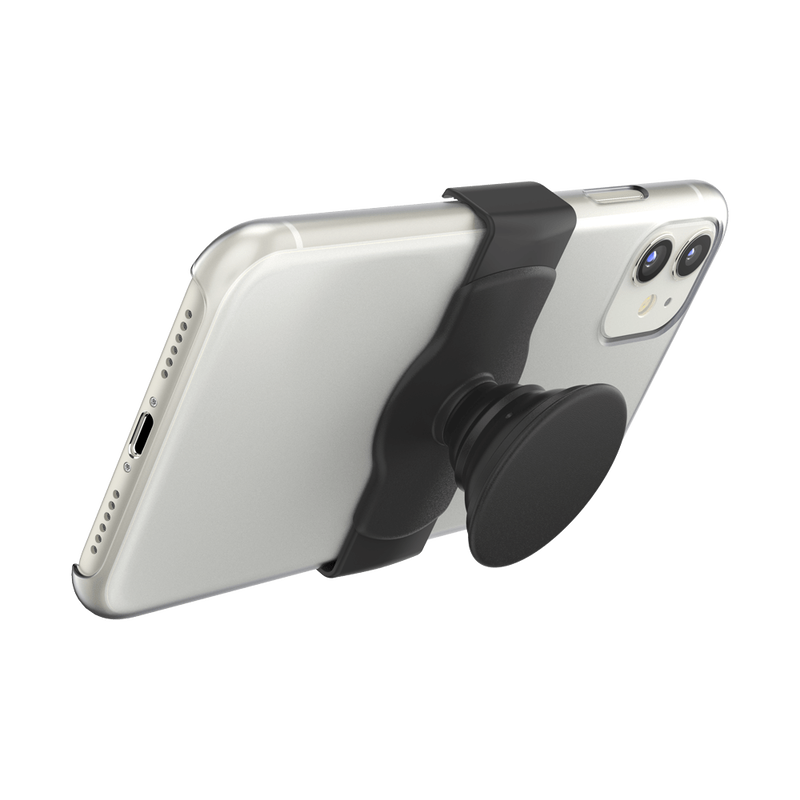 Black with Square Edges — Slide Stretch PopGrip image number 7