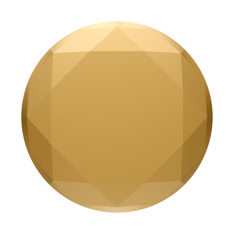 Metallic Diamond Medallion Gold image number 0