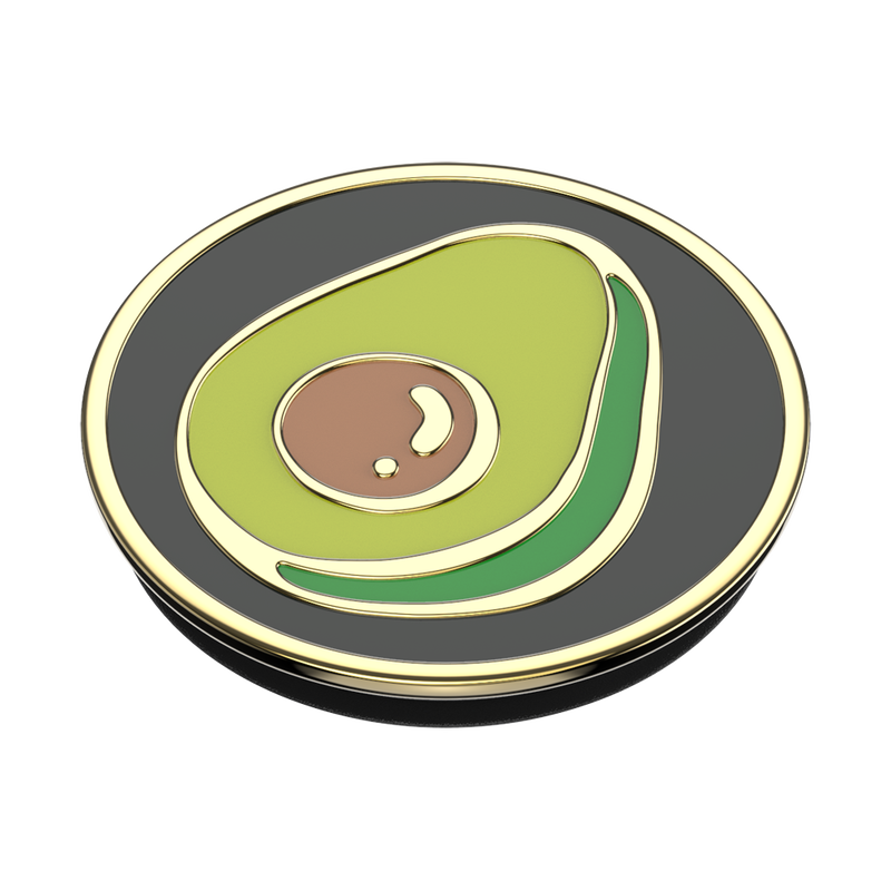 Enamel Guac My World Black — Adhesive PopGrip image number 2