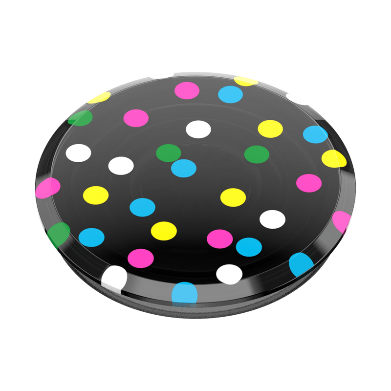 Translucent Black Disco Dots image number 2