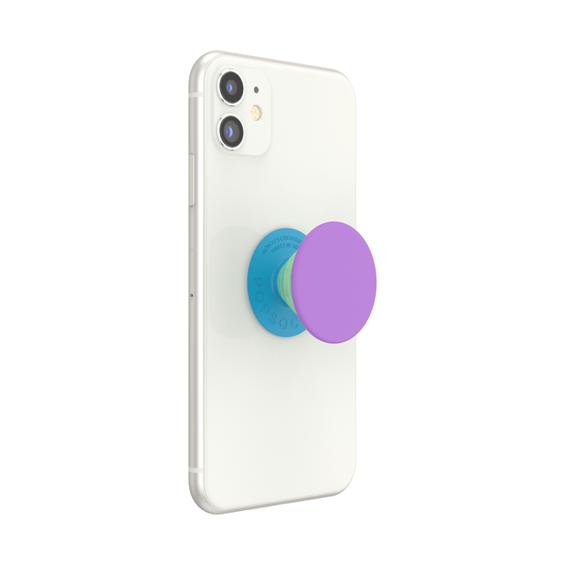 Pastel Brights Color Block Lavender — Adhesive PopGrip image number 6