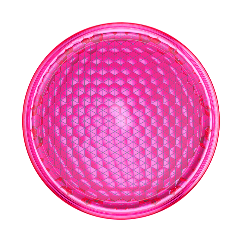 Translucent Reflective Neon Pink — Adhesive PopGrip image number 0