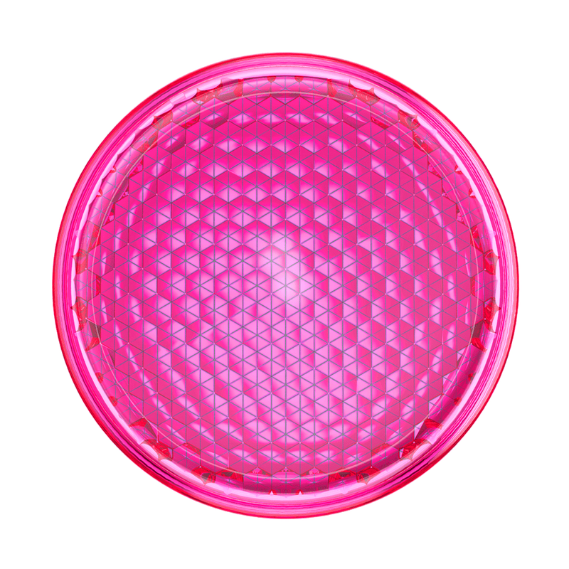 Translucent Reflective Neon Pink image number 0