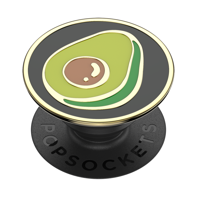 Enamel Guac My World Black — Adhesive PopGrip image number 1