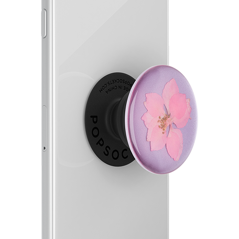 Pressed Flower Delphinium Pink — Adhesive PopGrip image number 7