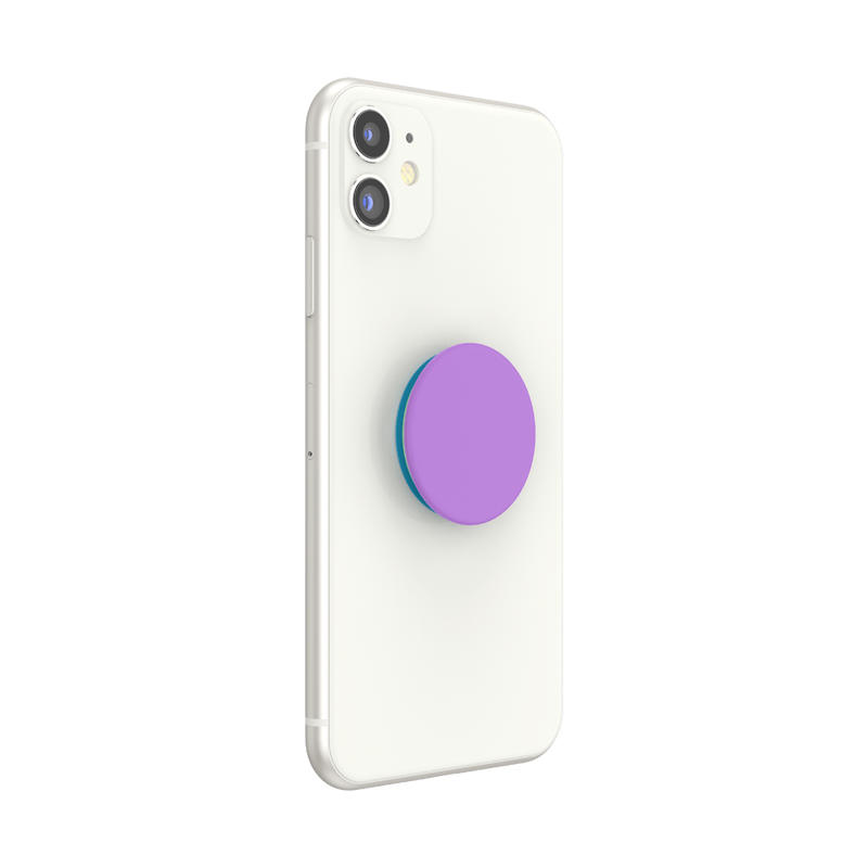 Pastel Brights Color Block Lavender — Adhesive PopGrip image number 5