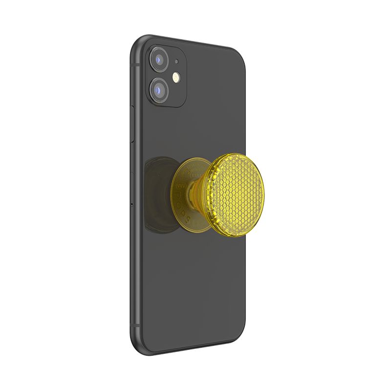 Translucent Reflective Caution Yellow — Adhesive PopGrip image number 4