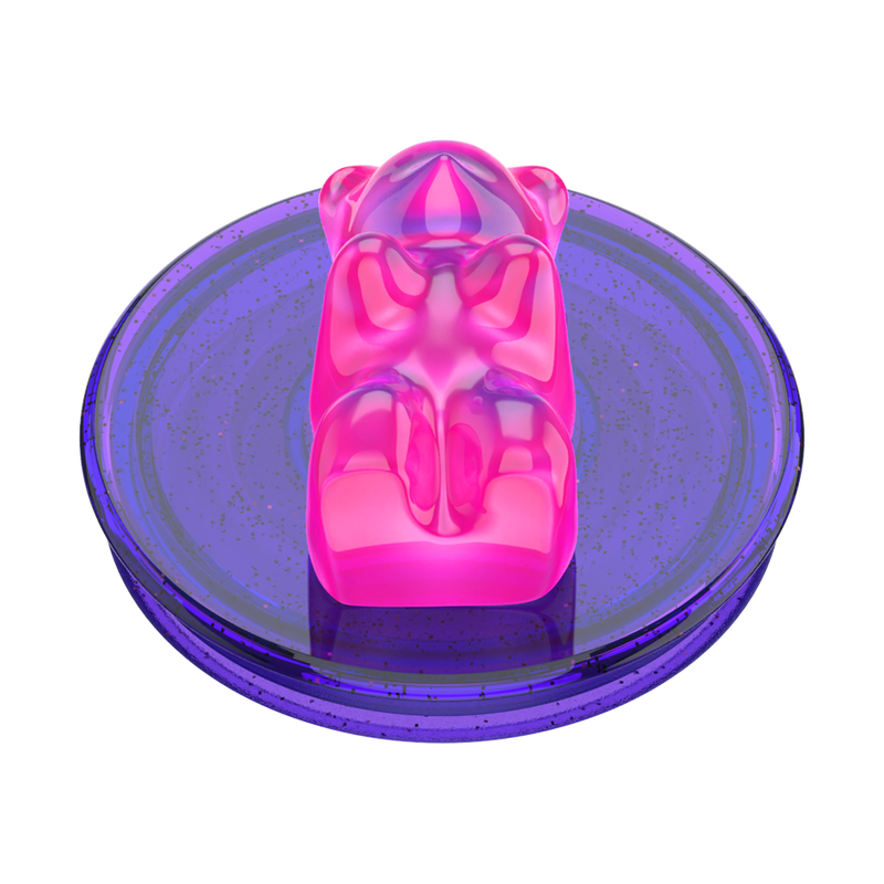 Bon Bon Gummy Bear Purple Punch — Adhesive PopGrip image number 2