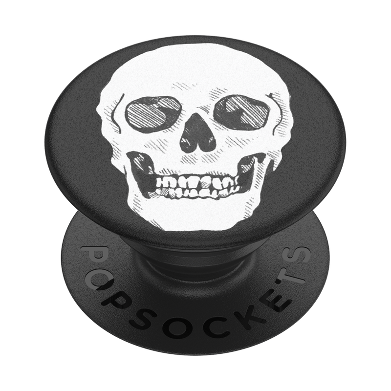 Shaky Bones White — Adhesive PopGrip image number 1