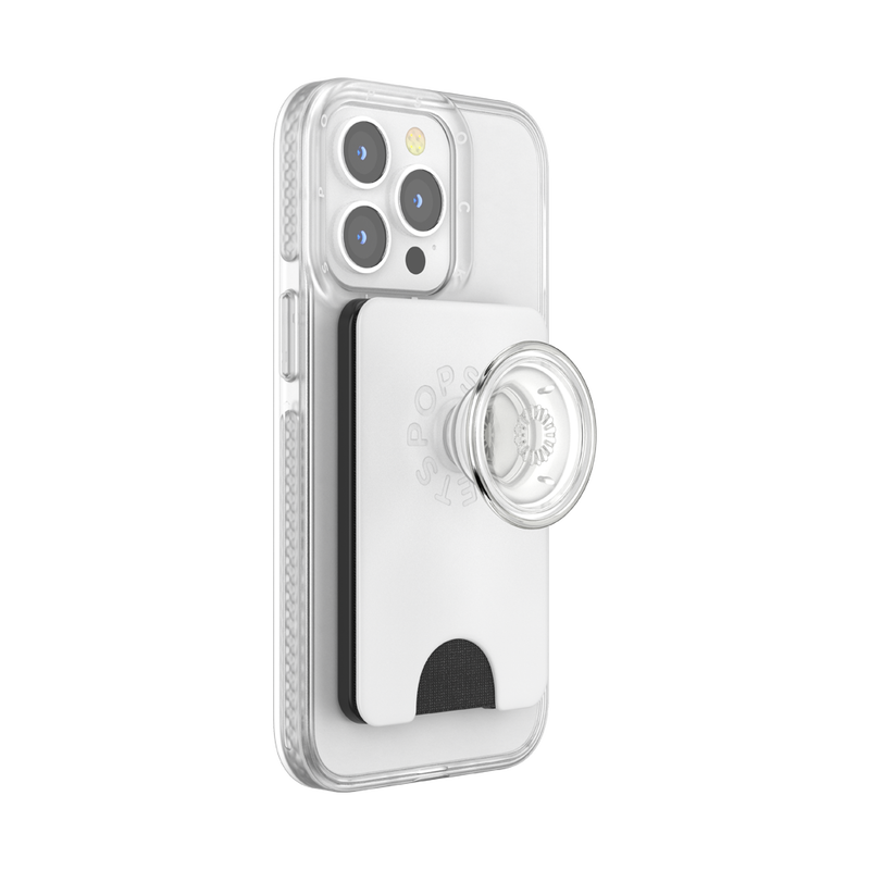 PopWallet+ para MagSafe Blanco Traslucido image number 6
