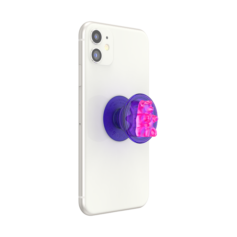 Bon Bon Gummy Bear Purple Punch — Adhesive PopGrip image number 6