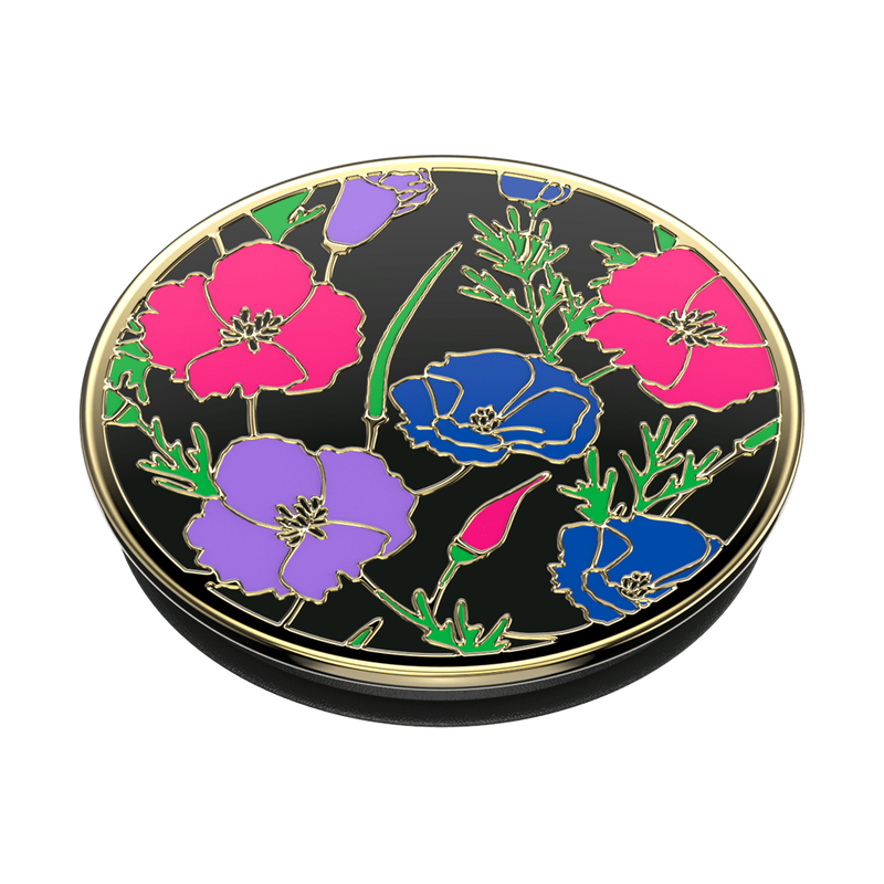 Enamel Floral Romance — Adhesive PopGrip image number 2
