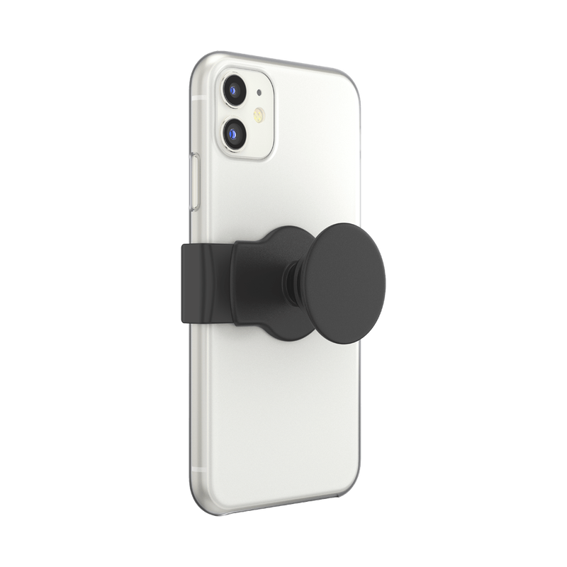 Black with Square Edges — Slide Stretch PopGrip image number 2