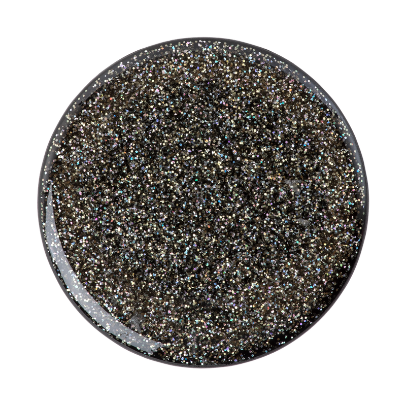 Glitter Black — Adhesive PopGrip image number 0