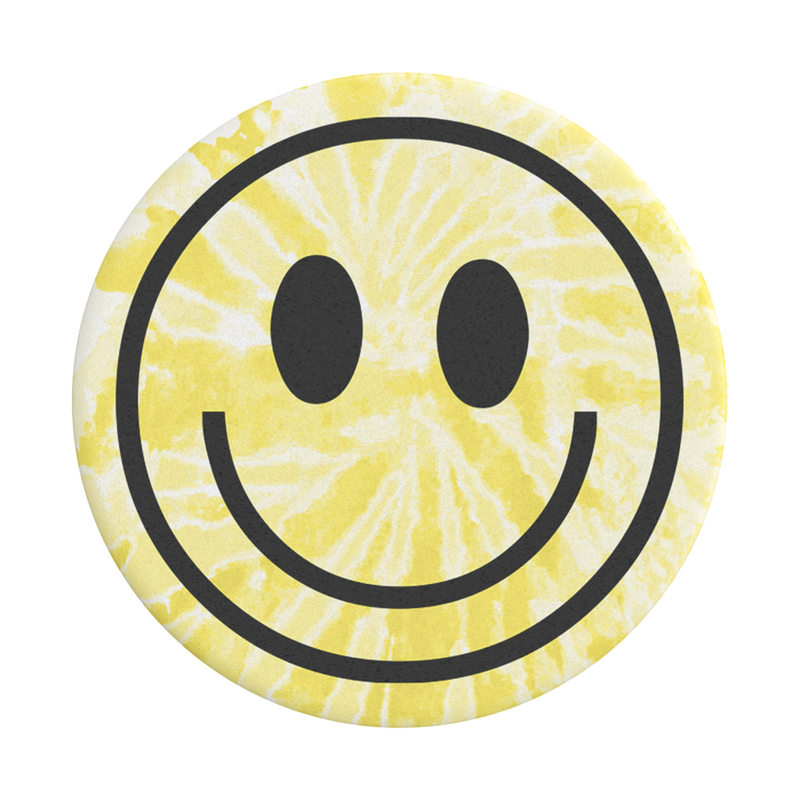 Tie Dye Smiley — Adhesive PopGrip image number 1