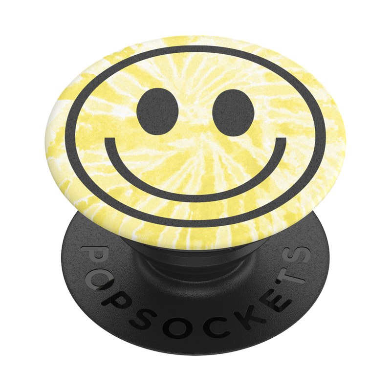 Tie Dye Smiley — Adhesive PopGrip image number 0