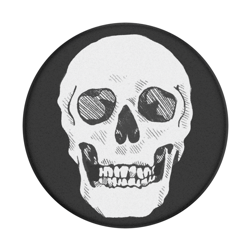 Shaky Bones White — Adhesive PopGrip image number 0