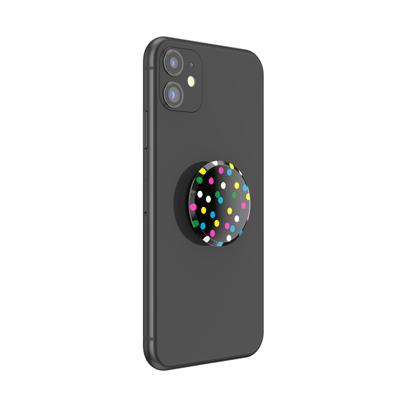 Translucent Black Disco Dots image number 3