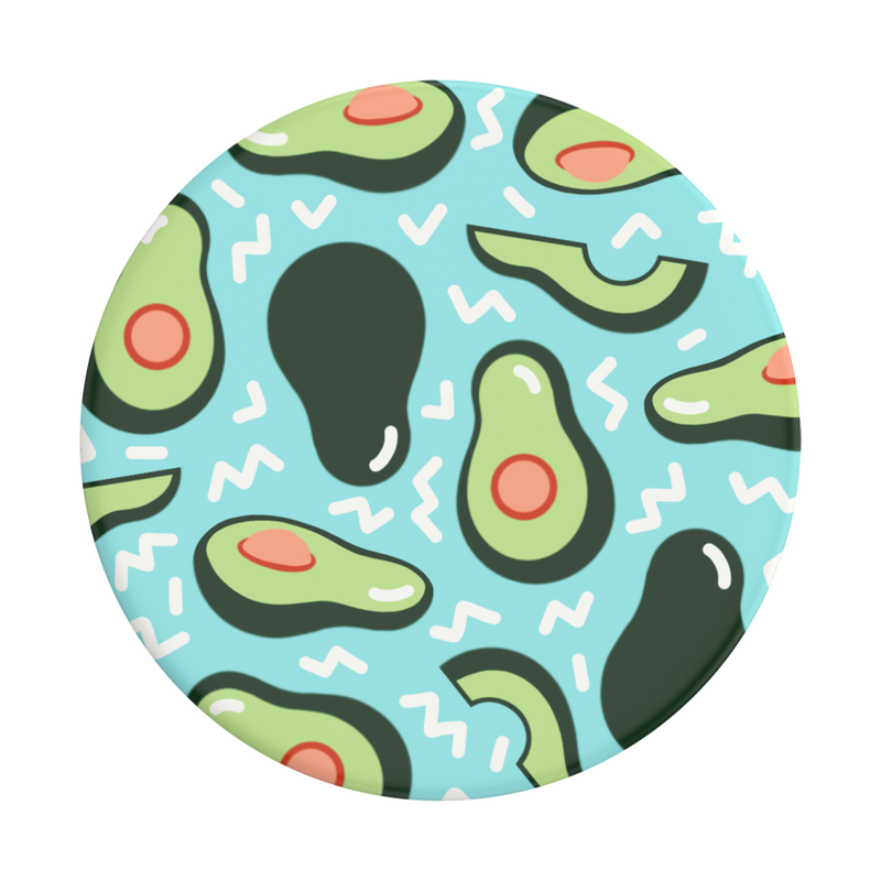 Avocado Party Blue — Adhesive PopGrip image number 0