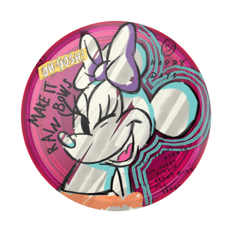 Translucent All About Minnie Mouse — Adhesive PopGrip image number 1