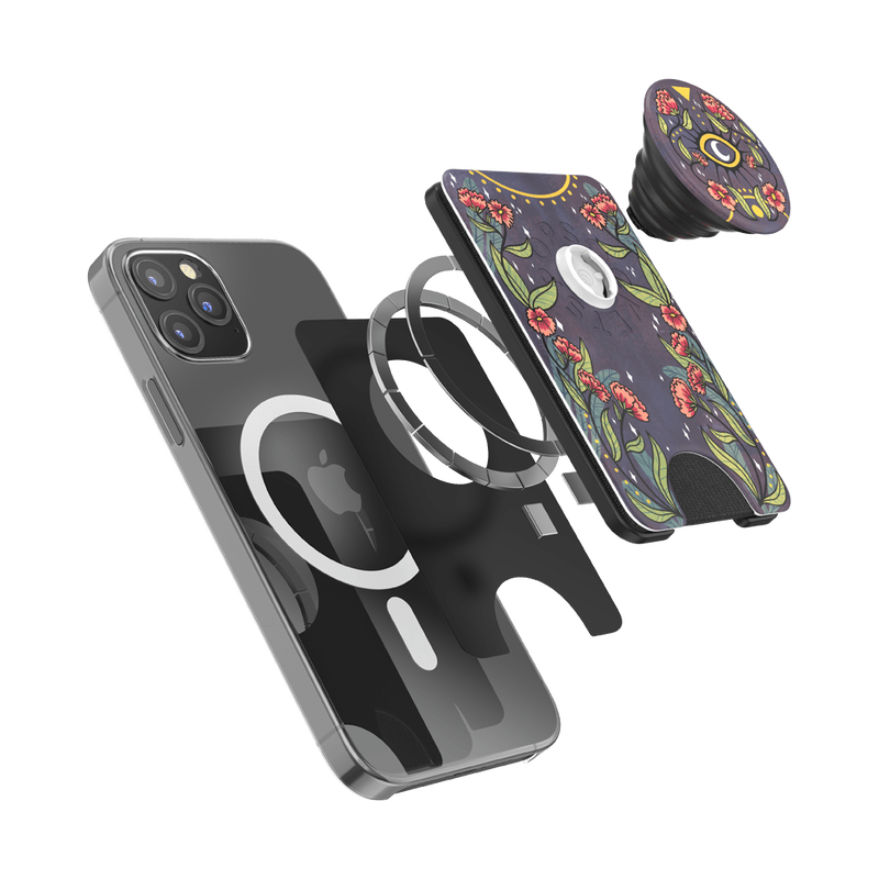 PopWallet+ para MagSafe Bohemia floral image number 6