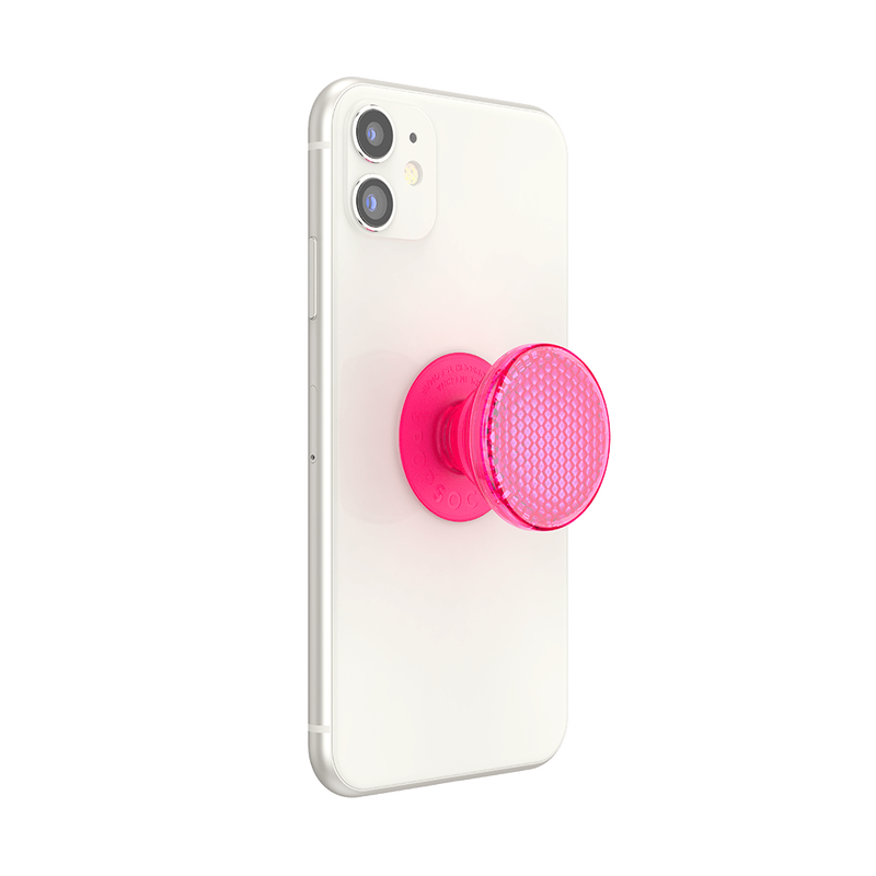 Translucent Reflective Neon Pink — Adhesive PopGrip image number 6