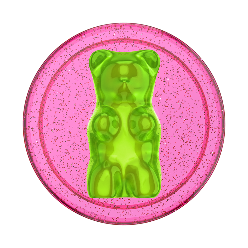 Bon Bon Watermelon Gummy Bear — Adhesive PopGrip image number 0