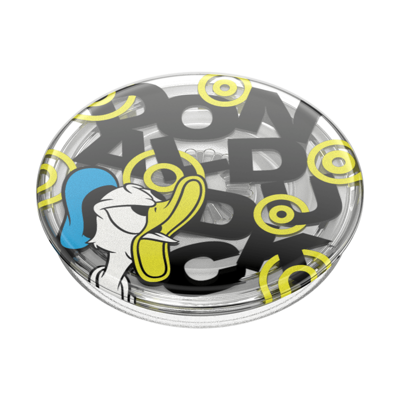 Translucent Angry Donald Duck — Adhesive PopGrip image number 1