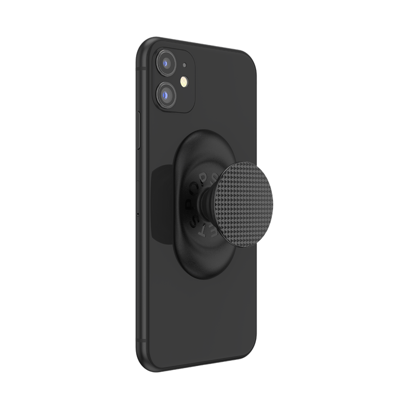 PopGrip Pocketable Knurled Black — Adhesive PopGrip image number 10