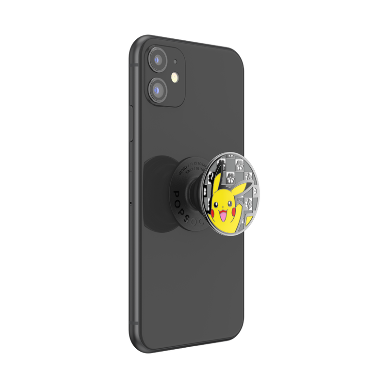 Enamel Hey Pikachu! — Adhesive PopGrip image number 4