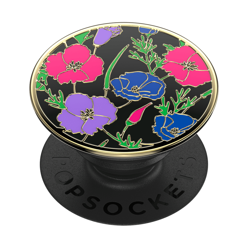Enamel Floral Romance — Adhesive PopGrip image number 1
