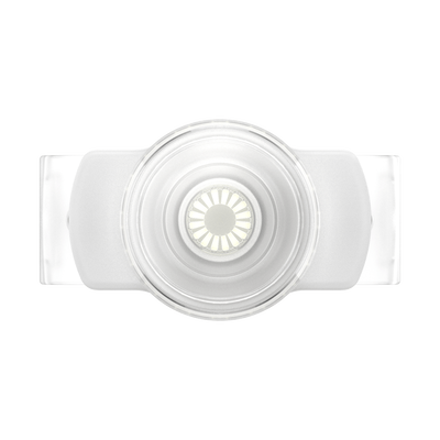 PopGrip Slide Stretch Blanco y Traslucido - Bordes rectos