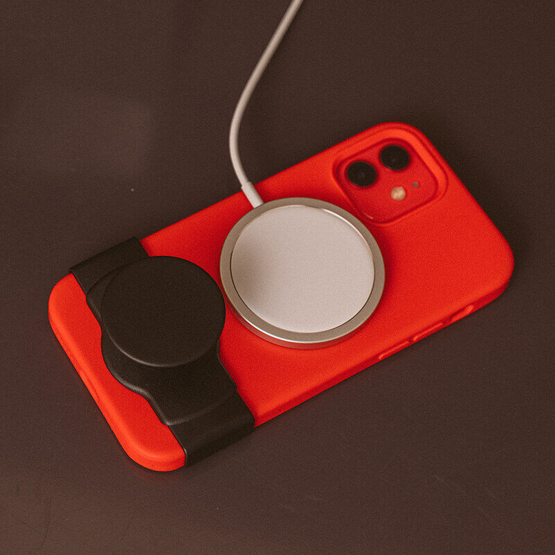 Black with Square Edges — Slide Stretch PopGrip image number 6