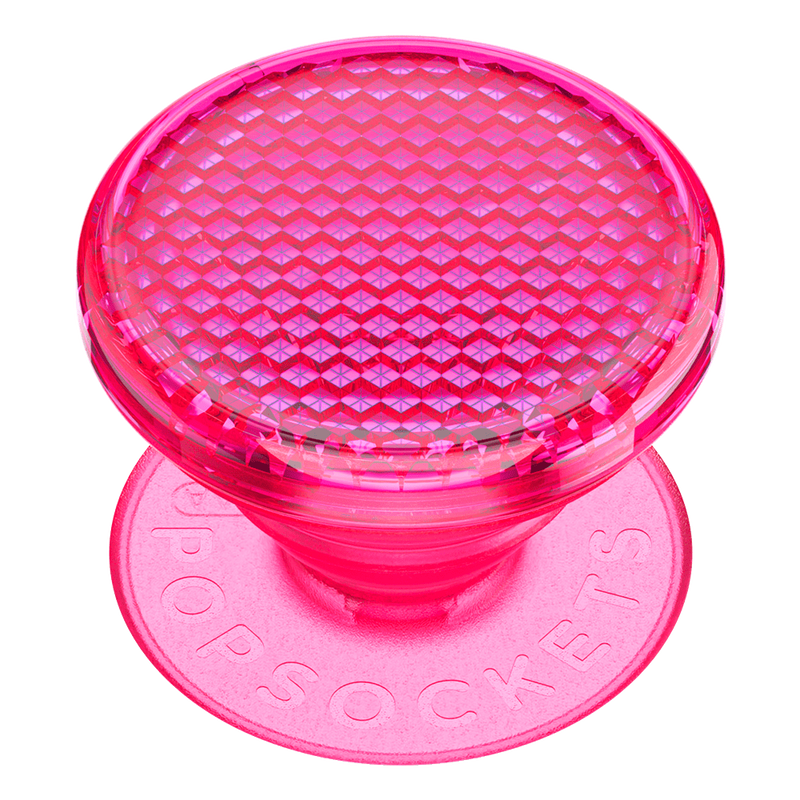 Translucent Reflective Neon Pink — Adhesive PopGrip image number 1