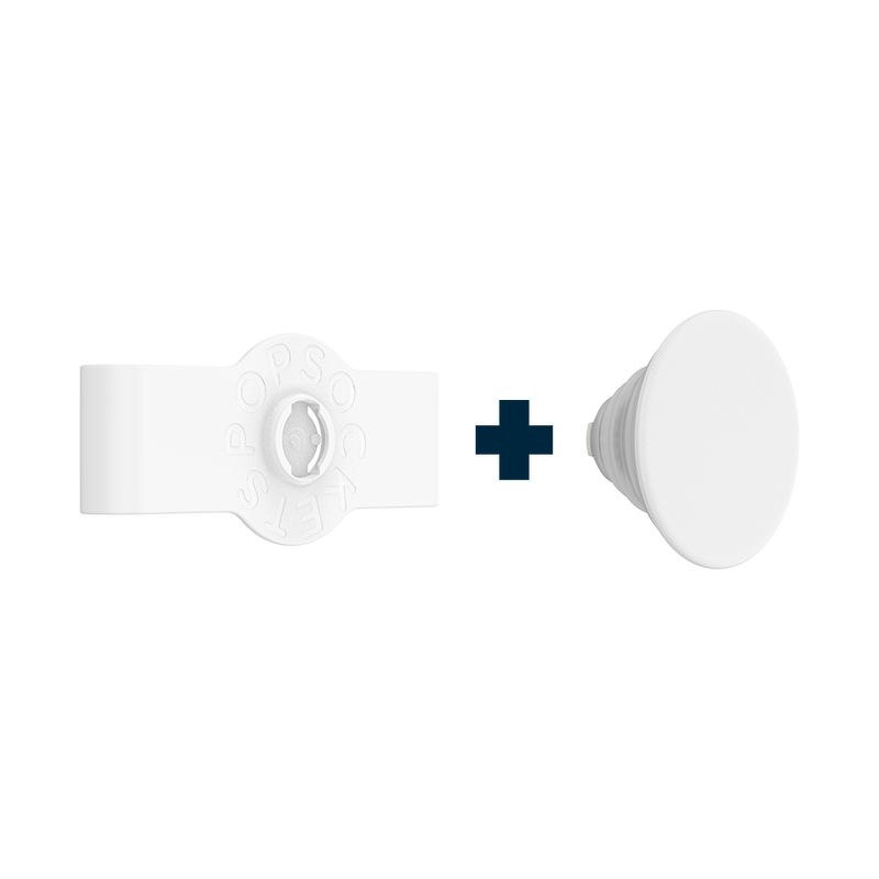 PopGrip Slide Apple White image number 1