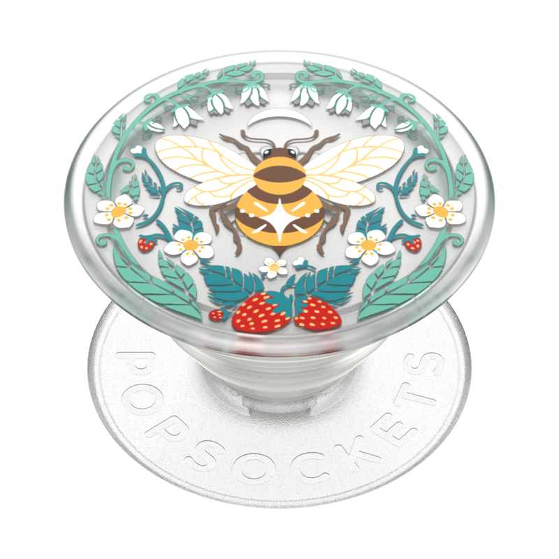 PlantCore Translucent Bee Boho — Adhesive PopGrip image number 0