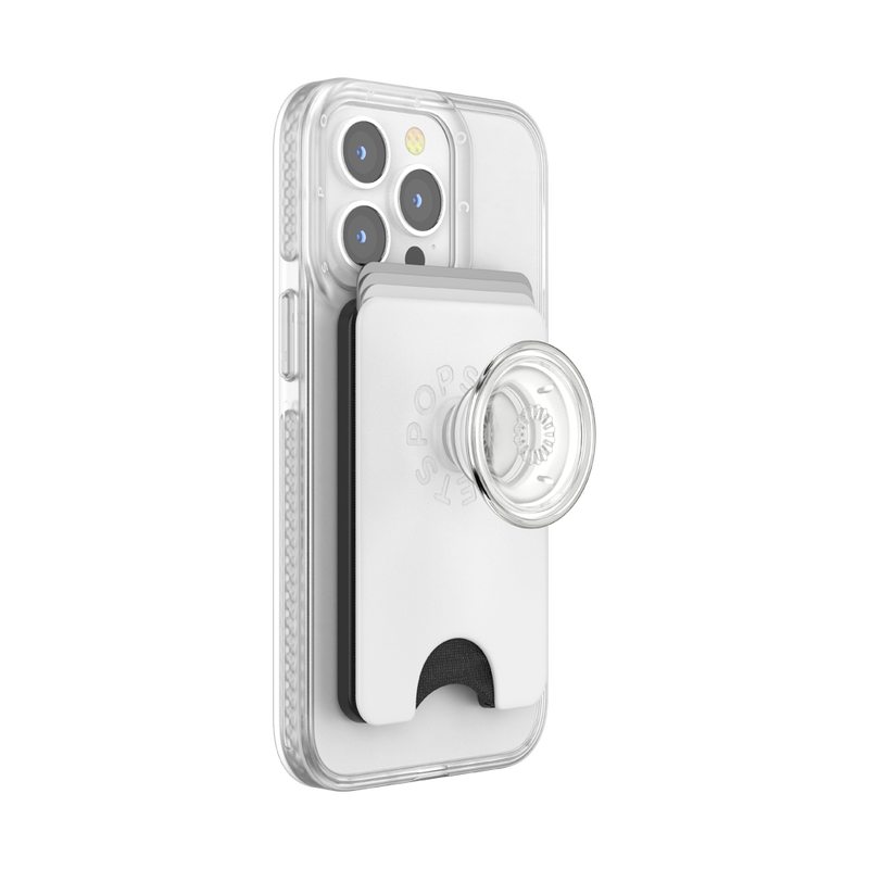 PopWallet+ para MagSafe Blanco Traslucido image number 7