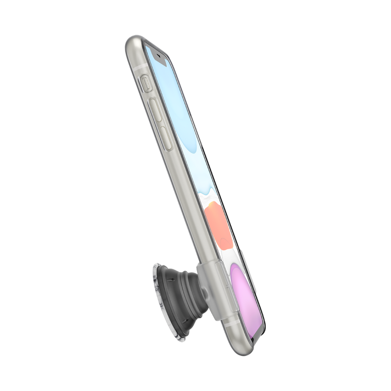 Dove White Marble with Rounded Edges — Slide Stretch PopGrip image number 10