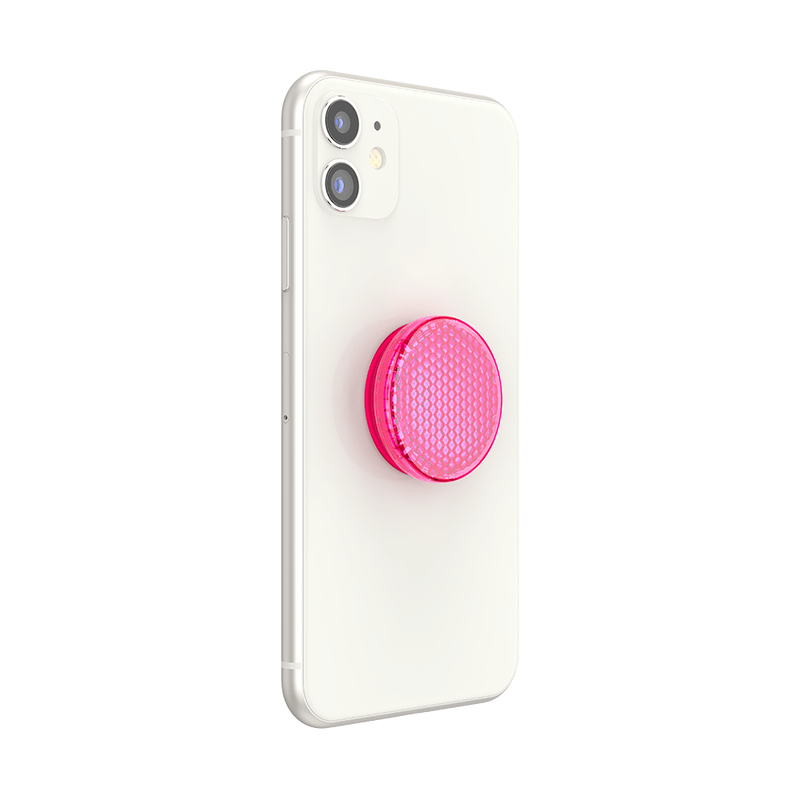 Translucent Reflective Neon Pink — Adhesive PopGrip image number 5
