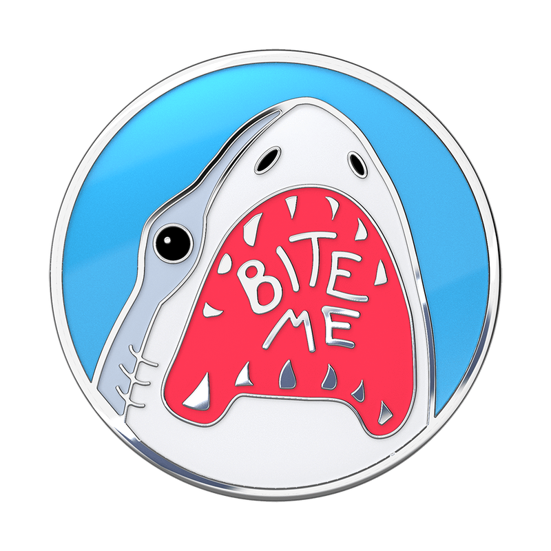 Shark Bites Enamel — Adhesive PopGrip image number 0