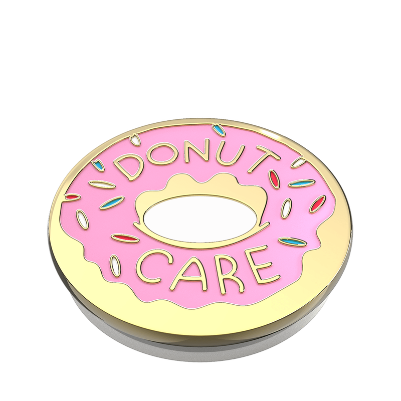 Donut rosado metalico 3D image number 3