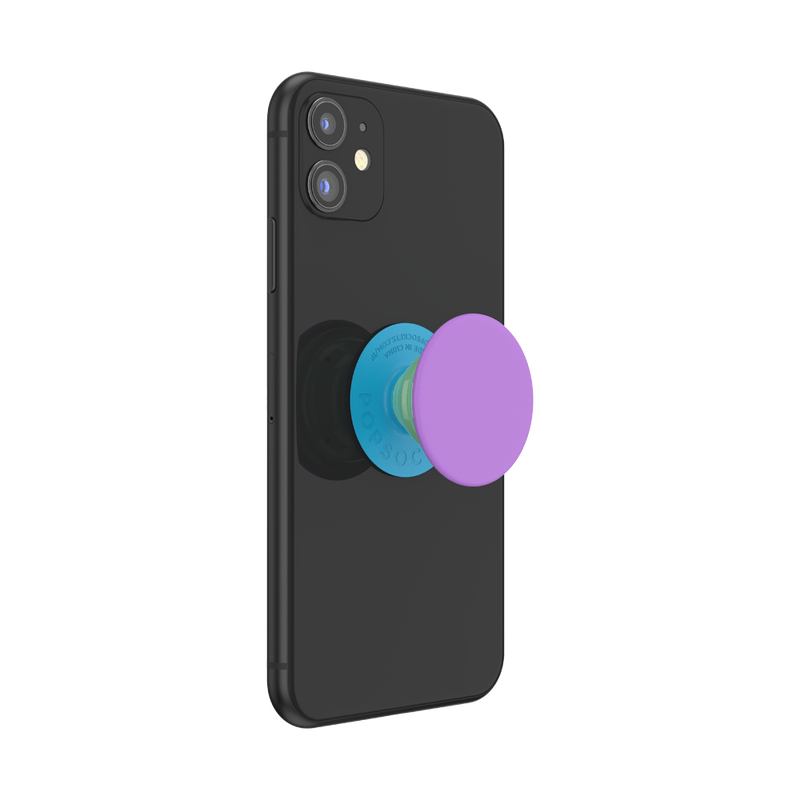 Pastel Brights Color Block Lavender — Adhesive PopGrip image number 4
