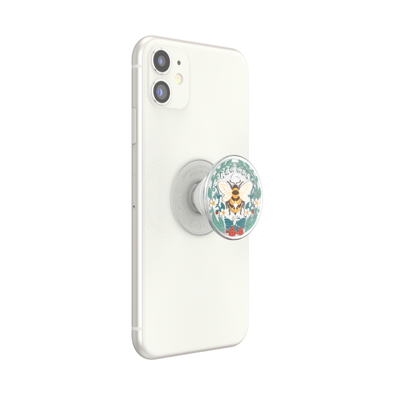 PlantCore Translucent Bee Boho — Adhesive PopGrip image number 6